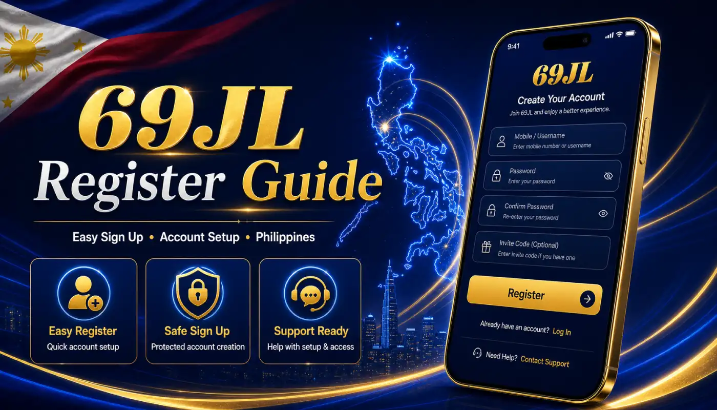 69JL register guide para sa Philippines mobile users